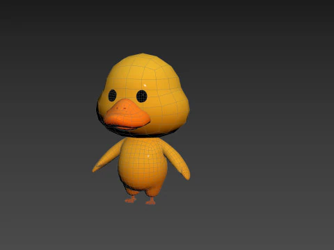 Character212 Duck 3D Model