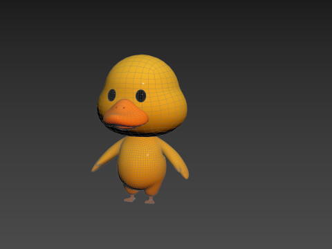 Character212 Duck Modèle 3D