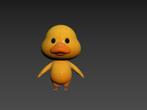 Character212 Duck Modèle 3D