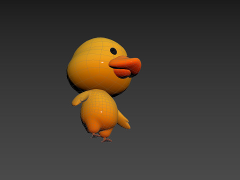 Character212 Duck Modèle 3D