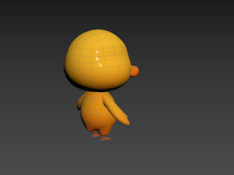 Character212 Duck Modèle 3D