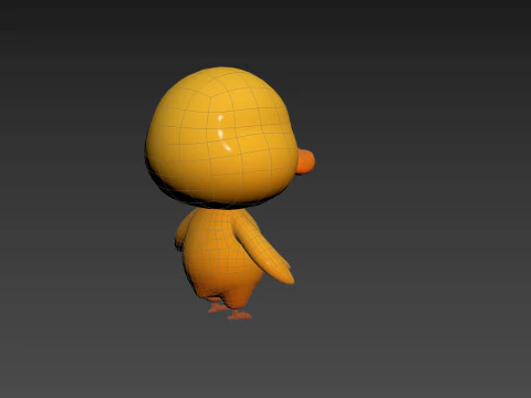 Character212 Duck 3D Model
