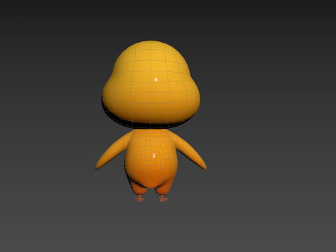 Character212 Duck 3D Model