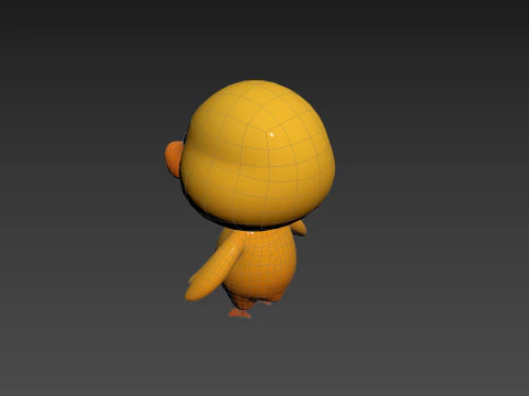 Character212 Duck 3D Model