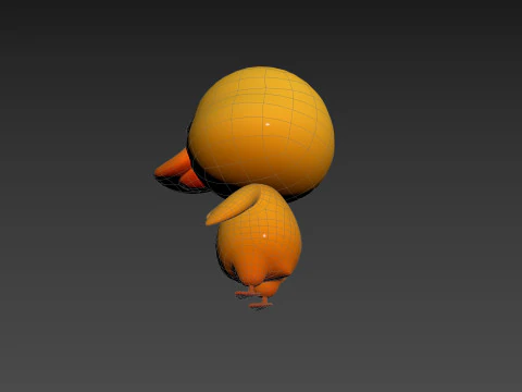 Character212 Duck 3D Model