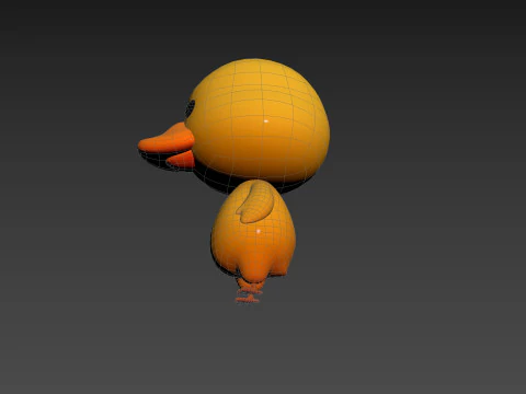 Character212 Duck 3D Model