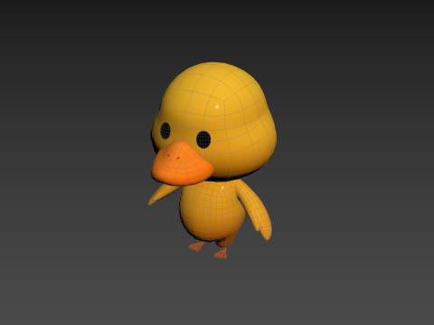 Character212 Duck Modèle 3D
