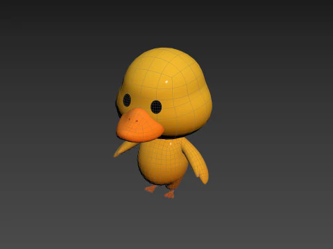 Character212 Duck 3D Model