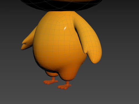 Character212 Duck 3D Model