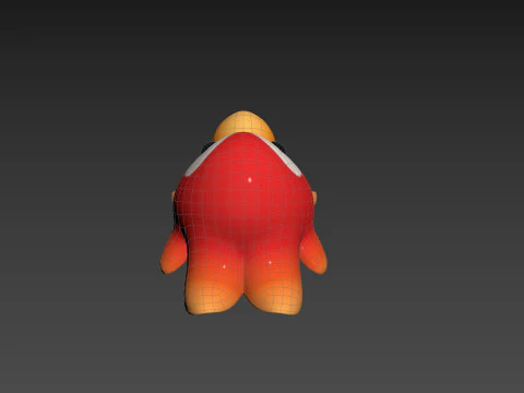 Character213 Parrot 3D Model