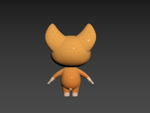 Character214 Corgi 3D Model