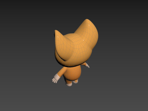 Character214 Corgi 3D Model