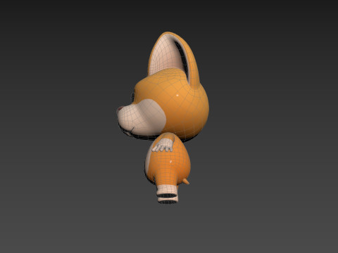 Character214 Corgi 3D Model