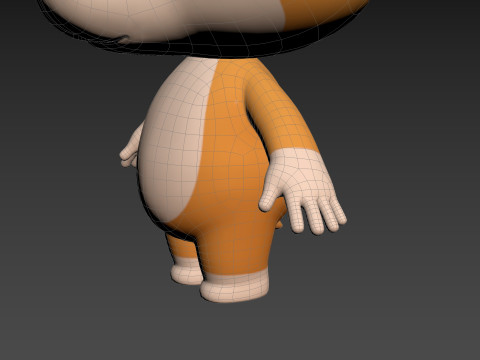 Character214 Corgi 3D Model