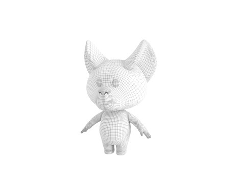 Character214 Corgi 3D Model
