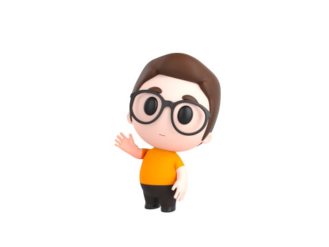 Character215 Rigged Little Boy 3D Modell