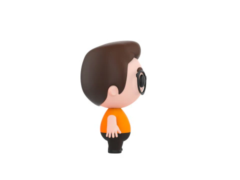 Character215 Rigged Little Boy 3D Model