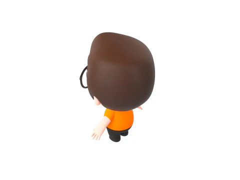 Character215 Rigged Little Boy 3D Model