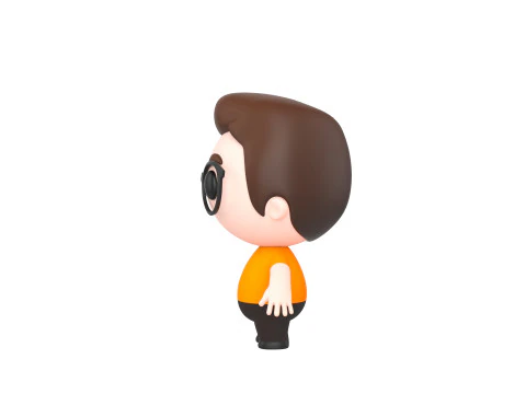 Character215 Rigged Little Boy 3D Model