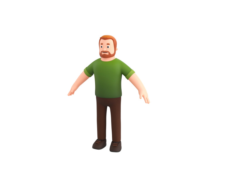 Character217 Man 3D मॉडल .c4d .max .obj .3ds .fbx .stl .blend 