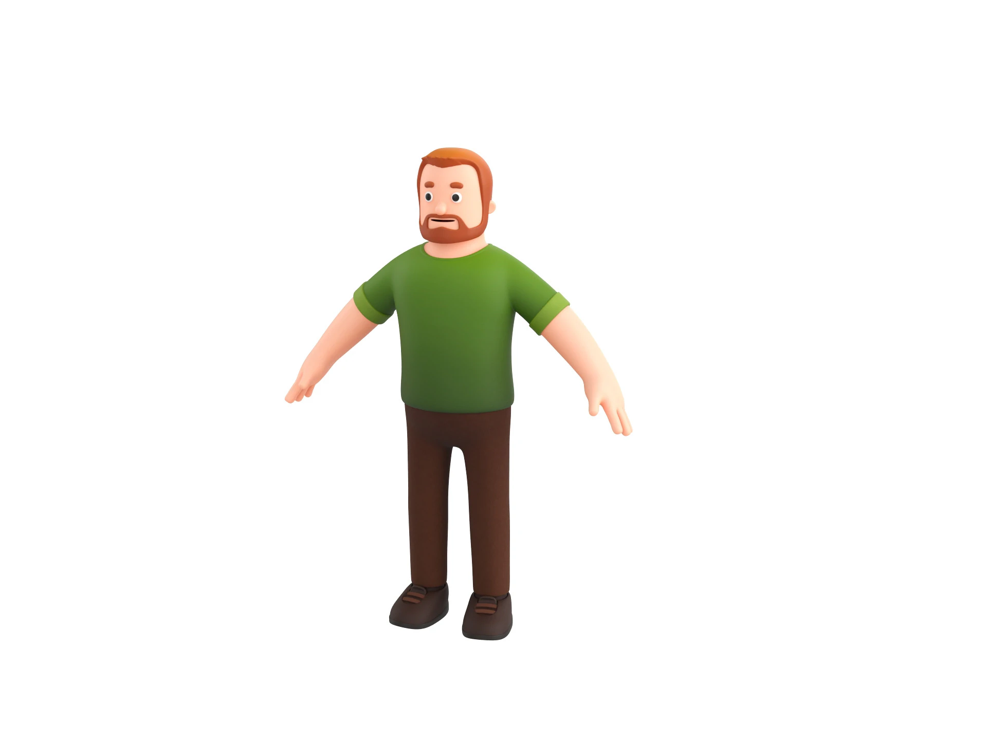 Character217 Man 3D Model .c4d .max .obj .3ds .fbx .stl .blend 