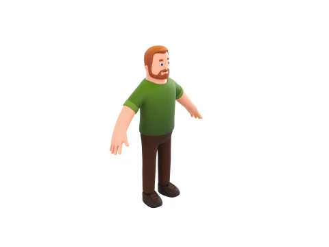 Character217 Man 3D Model
