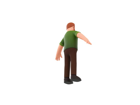 Character217 Man 3D Model