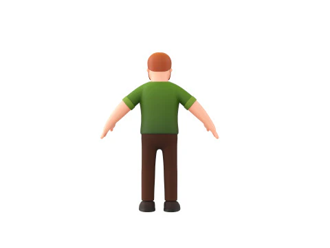 Character217 Man 3D Model