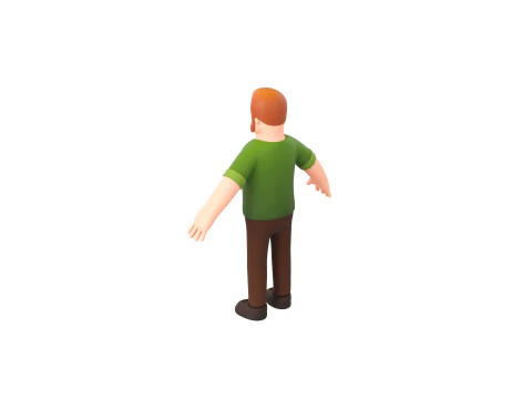 Character217 Man 3D Model