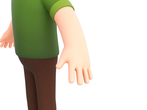 Character217 Man 3D Model