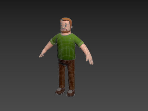 Character217 Man 3D मॉडल