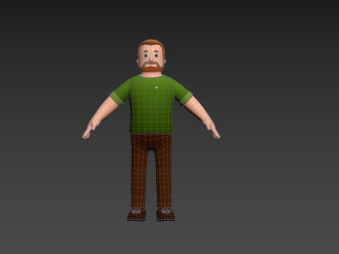 Character217 Man 3D मॉडल