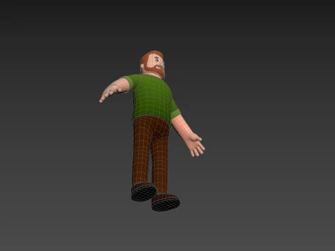 Character217 Man 3D Model