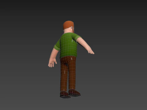Character217 Man 3D Model