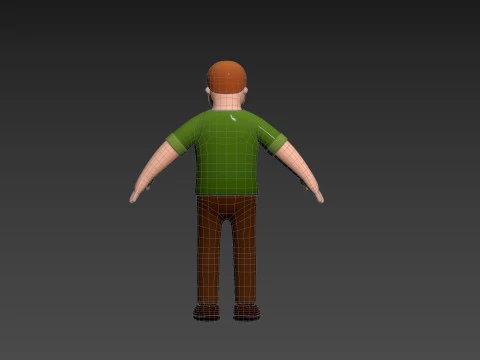 Character217 Man 3D Model