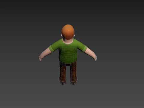 Character217 Man 3D Model