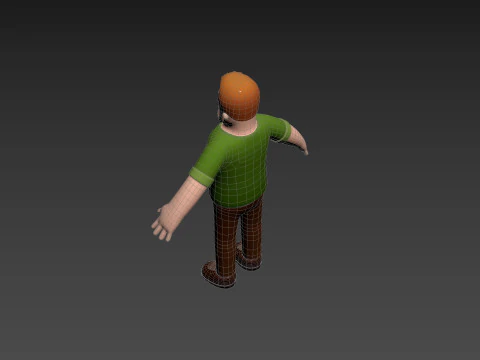 Character217 Man 3D Model