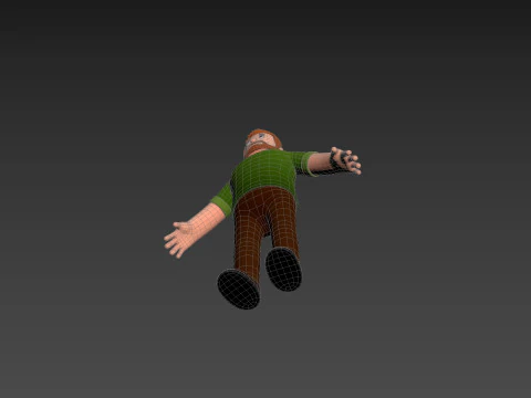 Character217 Man 3D Model