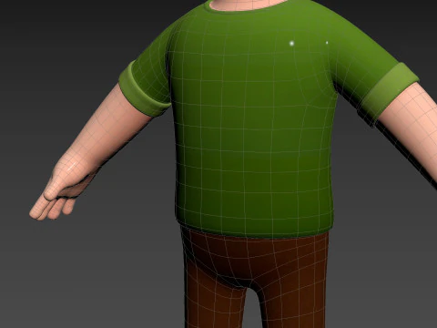 Character217 Man 3D Model