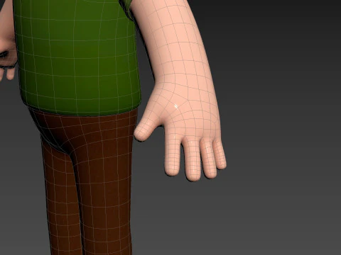 Character217 Man 3D Model