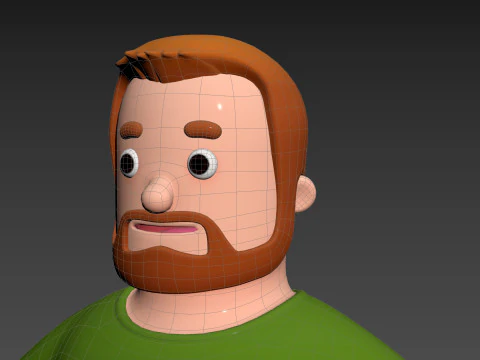 Character217 Man 3D Model