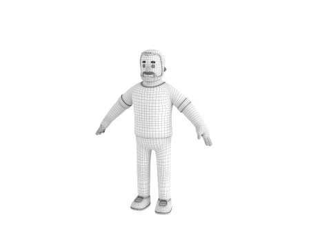 Character217 Man 3D Model