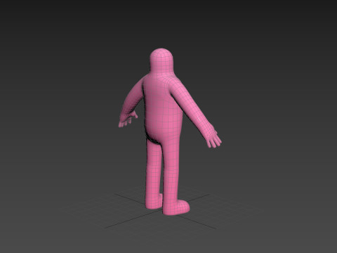 Character218 Pink Man 3D 模型