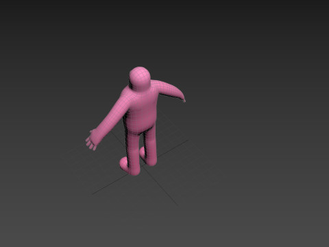 Character218 Pink Man 3D 模型