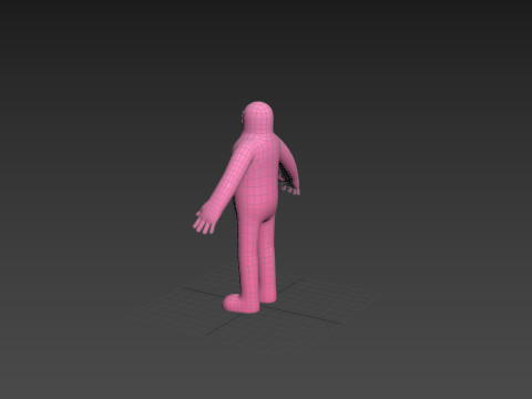 Character218 Pink Man 3D 模型