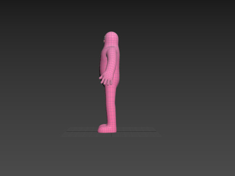 Character218 Pink Man 3D 模型