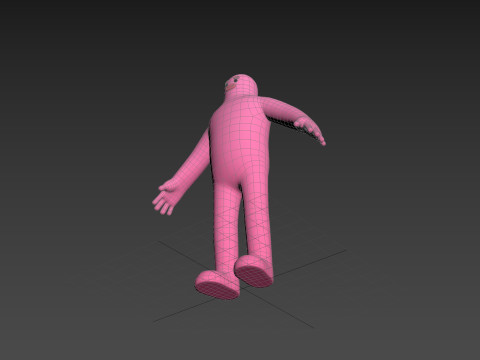 Character218 Pink Man 3D 模型
