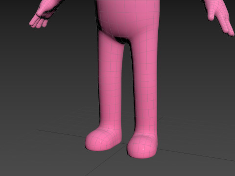 Character218 Pink Man 3D 模型