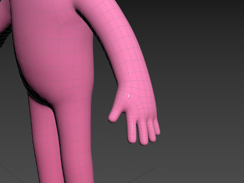 Character218 Pink Man 3D 模型
