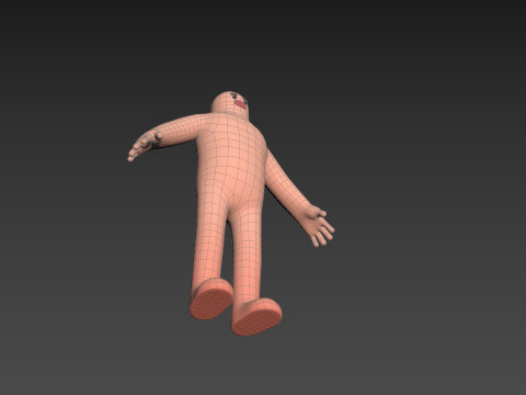 Character219 Cartoon Man Model 3D